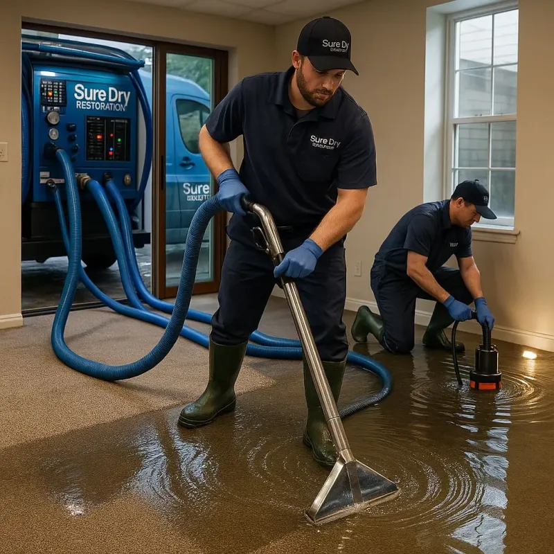 Water Extraction and Removal process in Leisure Knoll, NJ